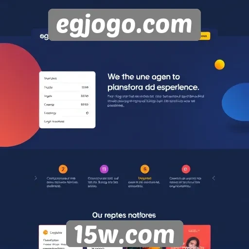 Acessibilidade e interface do site egjogo para usuários